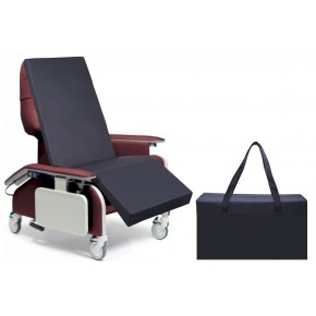 Gel Foam Seat Cushion - 4 Thick Chair Pad Booster Seat Riser